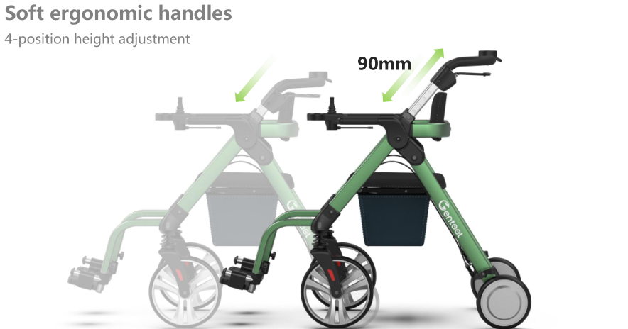 E-Transform 3-in-1 Multi-functional Rollator and Transport Chair