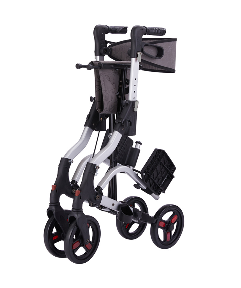 Rollator With Footrest